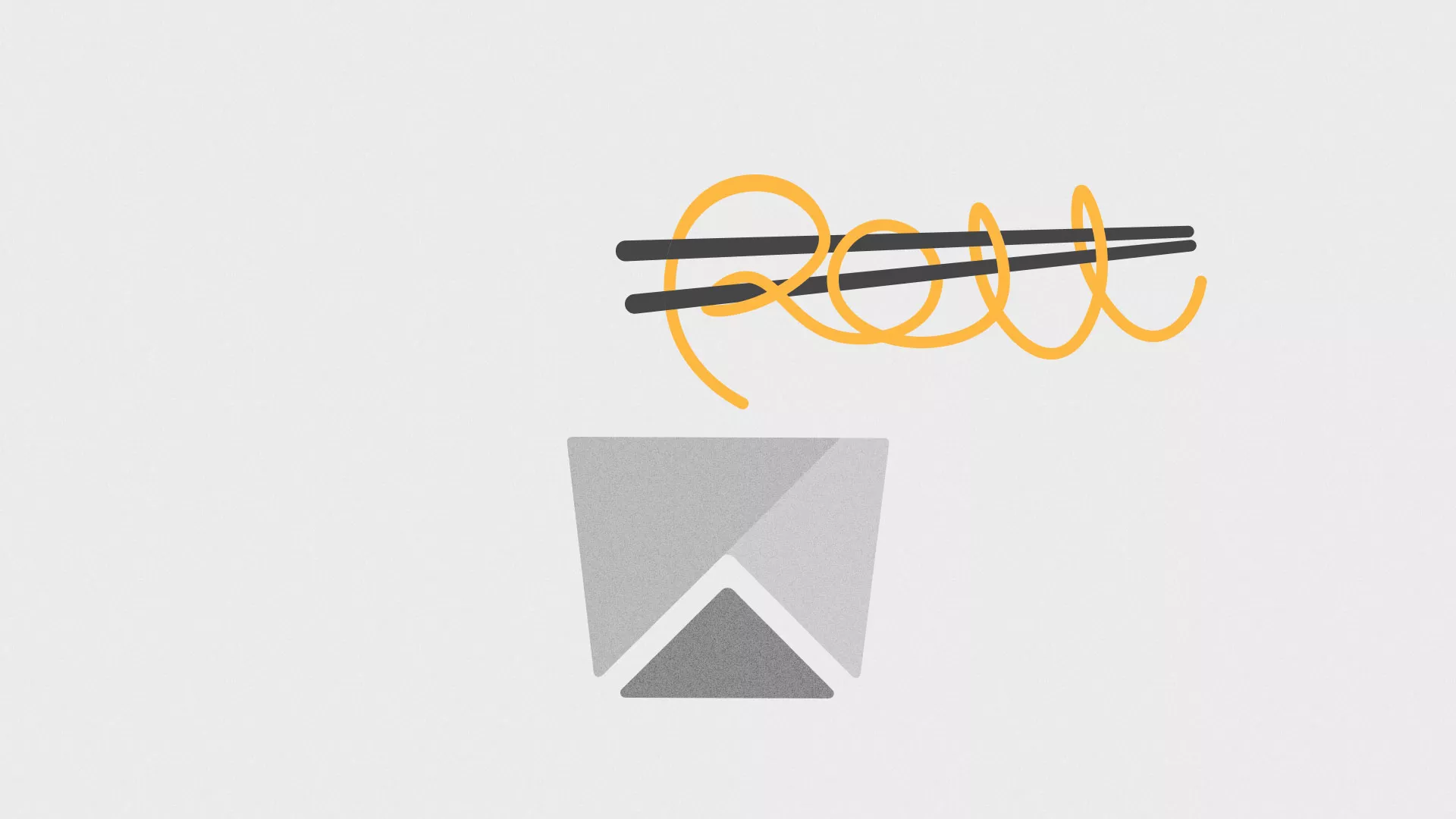 Оформление меню суши-бара «Roll Wok Club» в Саратове